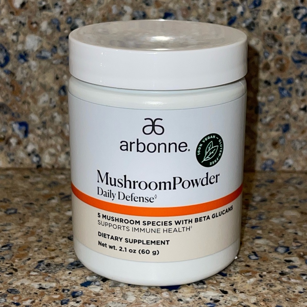 Arbonne mushroom powder daily defense